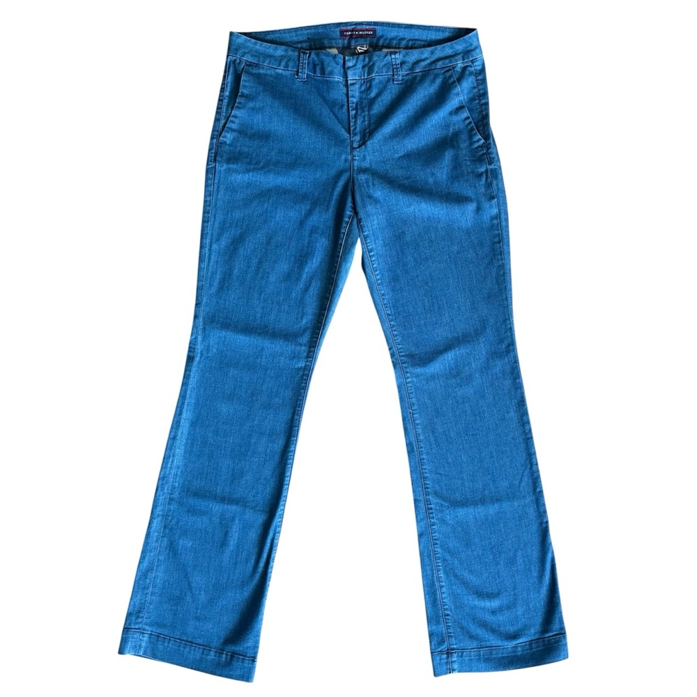 Y2K Tommy Hilfiger Blue Boot Cut Flare Jeans Size 12
